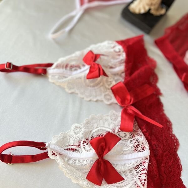 Kırmızı Tül Etek Detaylı Fantazi Kostüm